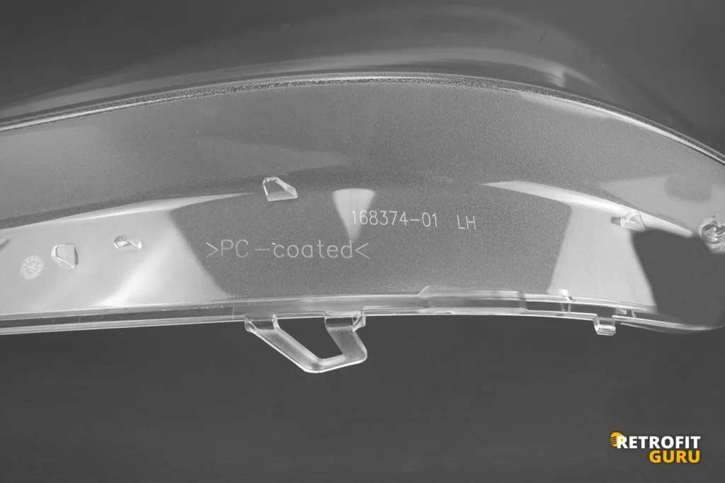 Kryty světel Mercedes ML W164 08-11 – levý kryt, další pohled